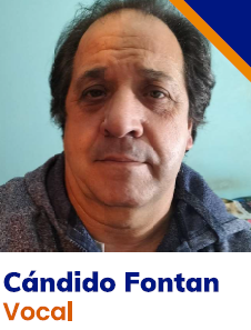 Foto de Cándido Fontan, vocal del BSR Vistazul